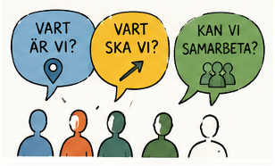 rocks Tecknat samarbete engagemangsfrågor